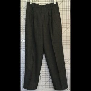 Collectible Gold Plaid Wool Dress Pants (size 16)